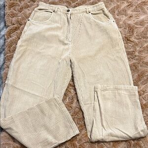 J Jill Corduroy Pants in Cream - 12